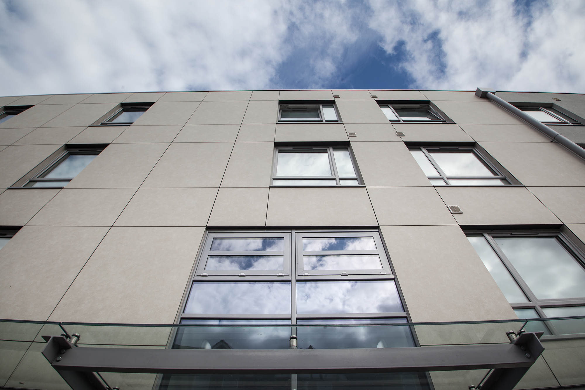 Edge Apartments, Birmingham: New-build student accommodation.