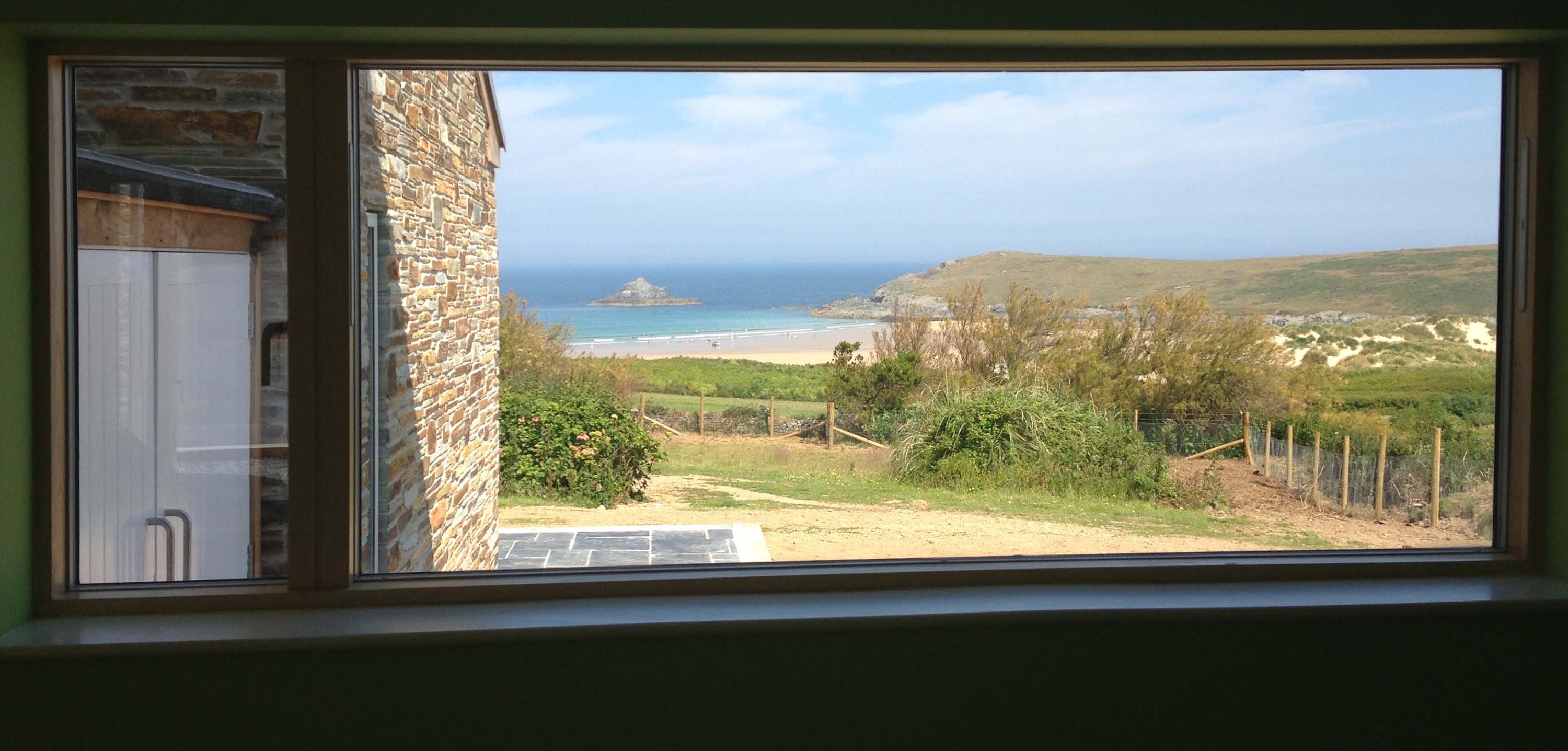 Crantock Beach: Remodelling a seaside family home.